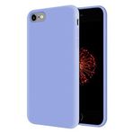 KZY Apple iPhone 6 İçi Kadife Soft Logosuz Lansman Silikon Kılıf - Lila