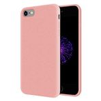 KZY Apple iPhone 6 Plus İçi Kadife Soft Logosuz Lansman Silikon Kılıf - Pembe