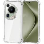 Kzy Huawei Pura 70 Ultra ile Uyumlu Kapak Kamera Korumalı Airbag Antishock Köşe Korumalı Şeffaf Silikon Kılıf