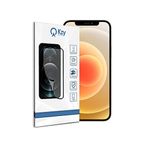 KZY İLETİŞİM Apple iPhone 12 ile uyumlu Tam Kaplayan Fibernano Ekran Koruyucu Esnek Cam