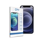 KZY İLETİŞİM Apple iPhone 12 Mini ile uyumlu Tam Kaplayan Temperli Ekran Koruyucu Cam