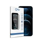 KZY İLETİŞİM Apple iPhone 12 Pro Max ile uyumlu Tam Kaplayan Fibernano Ekran Koruyucu Esnek Cam