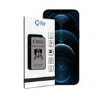 KZY İLETİŞİM Apple iPhone 12 Pro Max ile uyumlu Tam Kaplayan Mat Seramik Nano Esnek Hayalet Ekran Koruyucu