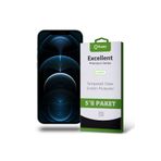 KZY İLETİŞİM Apple iPhone 12 Pro Max ile uyumlu Temperli Ekran Koruyucu Kırılmaz Cam Ekonomik 5'li Paket