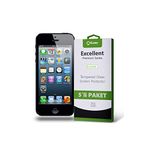 KZY İLETİŞİM Apple iPhone 5 SE ile uyumlu Temperli Ekran Koruyucu Kırılmaz Cam Ekonomik 5'li Paket