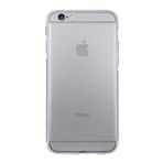 KZY İLETİŞİM Apple iPhone 6S Plus ile uyumlu Kapak Kamera Korumalı Tıpalı Şeffaf Silikon Kılıf