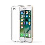 KZY İletişim Apple iPhone 7 ile Uyumlu Kapak Kamera Korumalı Süper Silikon Şeffaf Kılıf