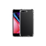 KZY İletişim Apple iPhone 7 Plus ile Uyumlu Kapak Kamera Bölümü Açık Airbag Antishock Köşe Korumalı Şeffaf Silikon Kılıf