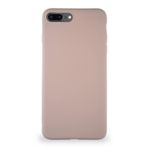 KZY İletişim Apple iPhone 7 Plus ile Uyumlu Kılıf Soft Premier Renkli Silikon Kapak - Pudra