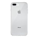 KZY İLETİŞİM Apple iPhone 8 Plus ile uyumlu Kapak 1mm Şeffaf Silikon Kılıf