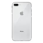 KZY İLETİŞİM Apple iPhone 8 Plus ile uyumlu Kapak Kamera Korumalı Tıpalı Şeffaf Silikon Kılıf