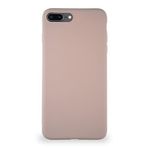 KZY İletişim Apple iPhone 8 Plus ile Uyumlu Kılıf Soft Premier Renkli Silikon Kapak - Pudra
