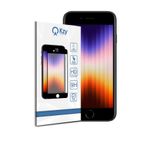 KZY İLETİŞİM Apple iPhone SE 3 2022 ile uyumlu Tam Kaplayan Temperli Ekran Koruyucu Cam