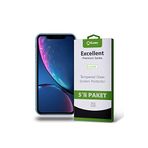 KZY İLETİŞİM Apple iPhone Xr ile uyumlu Temperli Ekran Koruyucu Kırılmaz Cam Ekonomik 5'li Paket