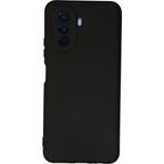 KZY İletişim Huawei Nova Y70 Kapak İçi Kadife Kamera Korumalı Lansman Silikon Kılıf - Siyah