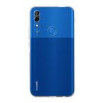 KZY İletişim Huawei P Smart Z ile Uyumlu Kapak Kamera Korumalı Tıpalı Silikon Şeffaf Kılıf