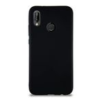 KZY İletişim Huawei P20 Lite ile Uyumlu Kılıf Soft Premier Renkli Silikon Kapak - Siyah