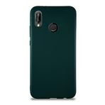 KZY İletişim Huawei P20 Lite ile Uyumlu Kılıf Soft Premier Renkli Silikon Kapak - Yeşil