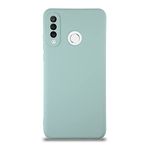 KZY İletişim Huawei P30 Lite ile Uyumlu Kapak İçi Kadife Kamera Korumalı Lansman Silikon Kılıf - Turkuaz