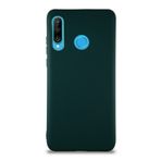 KZY İletişim Huawei P30 Lite ile Uyumlu Kılıf Soft Premier Renkli Silikon Kapak - Yeşil
