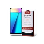 KZY İLETİŞİM İnfinix Note 7 ile uyumlu Temperli Ekran Koruyucu Kırılmaz Cam Ekonomik 3'lü Paket