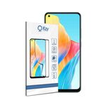 KZY İletişim Oppo A78 4G ile Uyumlu Tam Kaplayan Fiber Nano Ekran Koruyucu Cam