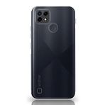 KZY İLETİŞİM Realme C21 ile uyumlu Kapak Tıpalı Kamera Korumalı Şeffaf Premier Kılıf