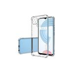 KZY İletişim Realme C25Y ile uyumlu ile Uyumlu Kapak Köşe Korumalı AirBag Antishock Şeffaf Silikon Kılıf