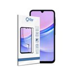 KZY İletişim Samsung Galaxy A15 ile Uyumlu Tam Kaplayan Fiber Nano Ekran Koruyucu Cam
