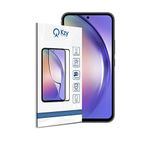 KZY İLETİŞİM Samsung Galaxy A54 ile Uyumlu Tam Kaplayan Fiber Nano Ekran Koruyucu Cam