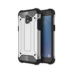 KZY İletişim-Samsung Galaxy J4 ile Uyumlu Kapak Çift Katmanlı Zırh Tank Kılıf - Gri (GRİ)