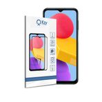 KZY İLETİŞİM Samsung Galaxy M13 ile uyumlu Tam Kaplayan Fiber Nano Ekran Koruyucu Cam