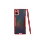 KZY İletişim Samsung Galaxy M31S ile Uyumlu Kılıf Kamera Korumalı Colorful Kapak - Pembe