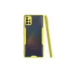 KZY İletişim Samsung Galaxy M31S ile Uyumlu Kılıf Kamera Korumalı Colorful Kapak - Sarı