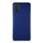 KZY İletişim Samsung Galaxy M31S ile Uyumlu Kılıf Soft Premier Renkli Silikon Kapak - Lacivert
