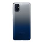 KZY İLETİŞİM Samsung Galaxy M31s Uyumlu ile uyumlu Kapak 1mm Şeffaf Silikon Kılıf