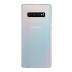 KZY İLETİŞİM Samsung Galaxy S10 Plus Uyumlu ile uyumlu Kapak 1mm Şeffaf Silikon Kılıf