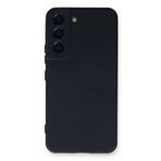 KZY İletişim Samsung Galaxy S23 Plus ile Uyumlu Kapak İçi Kadife Kamera Korumalı Lansman Silikon Kılıf - Koyu Mavi