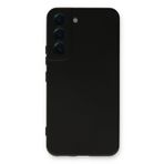 KZY İletişim Samsung Galaxy S23 Plus ile Uyumlu Kapak İçi Kadife Kamera Korumalı Lansman Silikon Kılıf - Siyah