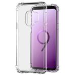 KZY İletişim Samsung Galaxy S9 Plus Şeffaf Airbag Antishock Köşe Korumalı Silikon Kılıf