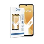 KZY İletişim Vivo Y16 ile Uyumlu Tam Kaplayan Fiber Nano Ekran Koruyucu Cam