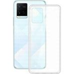 KZY İletişim Vivo Y21S ile Uyumlu Kapak 1mm Süper Silikon Şeffaf Kılıf