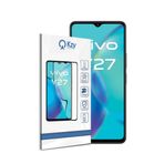 KZY İletişim Vivo Y27 ile Uyumlu Tam Kaplayan Fiber Nano Ekran Koruyucu Cam