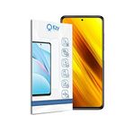 KZY İLETİŞİM Xiaomi Poco X3 ile uyumlu Temperli Ekran Koruyucu Kırılmaz Cam