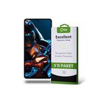 KZY İLETİŞİM Xiaomi Poco X5 Pro 5G ile Uyumlu Temperli Ekran Koruyucu Kırılmaz Cam Ekonomik 5'li Paket
