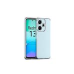 KZY İletişim Xiaomi Redmi 13 ile Uyumlu Kapak Kamera Korumalı Süper Silikon Şeffaf Kılıf