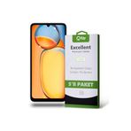 KZY İletişim Xiaomi Redmi 13C ile Uyumlu Temperli Ekran Koruyucu Kırılmaz Cam Ekonomik 5'li Paket