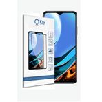 KZY İLETİŞİM Xiaomi Redmi 9T ile uyumlu Tam Kaplayan Fiber Nano Ekran Koruyucu Cam