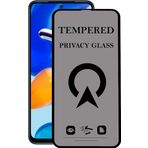 KZY İletişim Xiaomi Redmi Note 11s Global Tam Kaplayan Privacy Hayalet Temperli Ekran Koruycu Cam