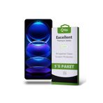 KZY İletişim Xiaomi Redmi Note 12 Pro Ile Uyumlu Temperli Ekran Koruyucu Kırılmaz Cam Ekonomik 5'li Paket